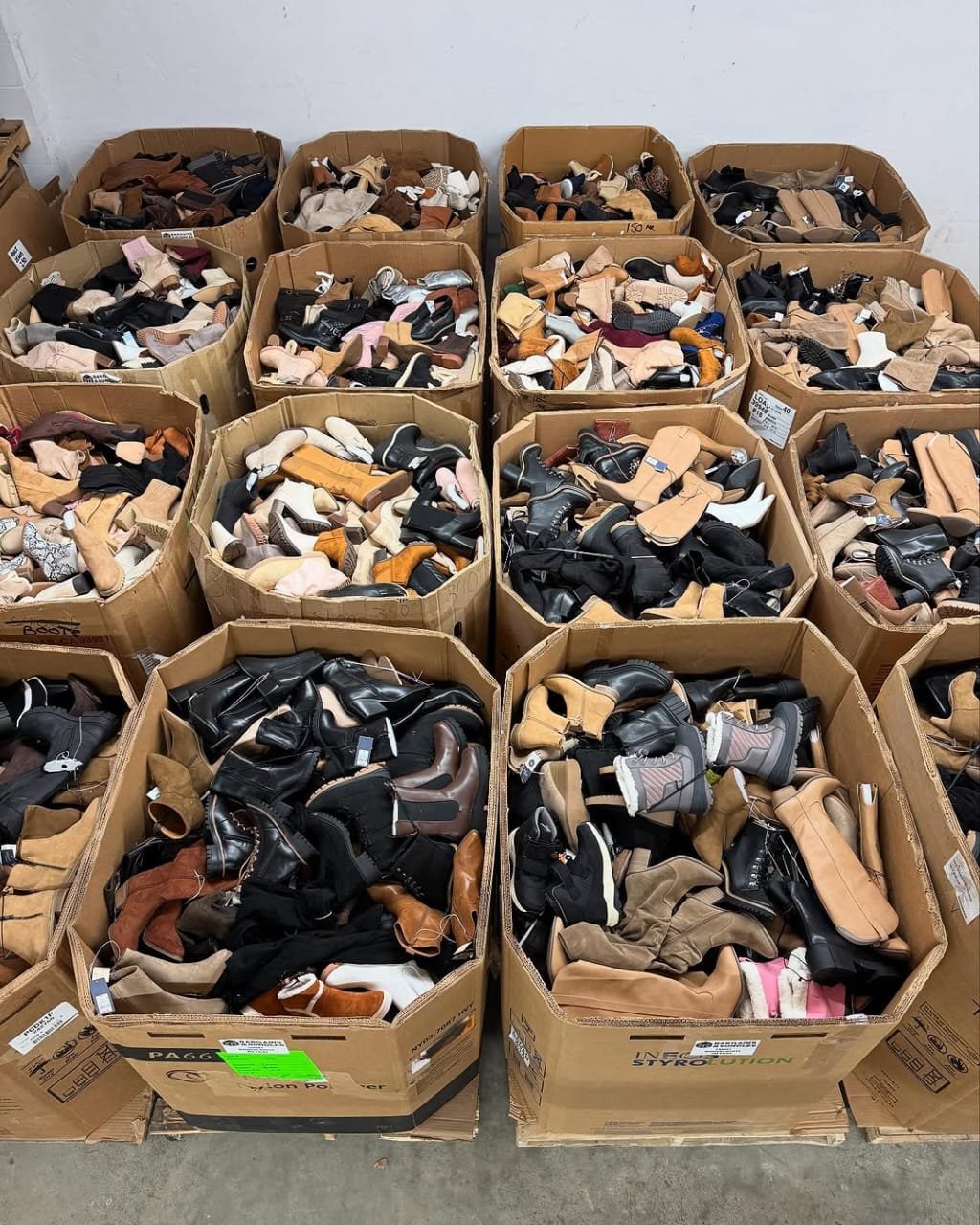 Women’s Boots Wholesale Pallets