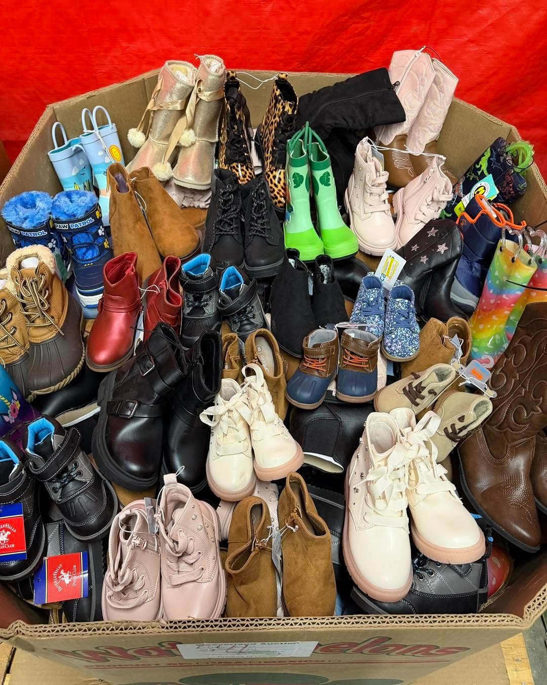 Kids Boots Pallet