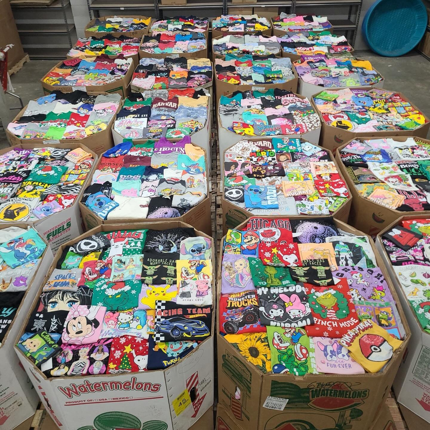 Licensed Graphic Tees Pallet