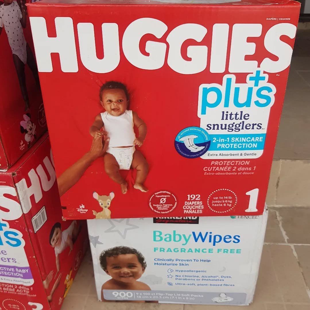 Baby wipes – Pampers & Huggies pallet
